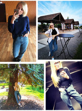 Load image into Gallery viewer, Cotton Vintage High Waist Baggy Women`s Boyfriend Jean Femme Jeans
