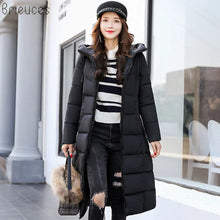 Load image into Gallery viewer, Large M-5XL Woman Winter Down Parkas Coats Warm Quilted Cotton Jacket Outwear
