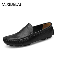 Load image into Gallery viewer, Soft Leather Men Loafers New Handmade Casual Moccasins For Men Leather Flat Shoes Big Size 36-48 Fashion
