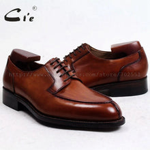 Load image into Gallery viewer, Custom Handmade Genuine Calf Leather Outsole Breathable Lacing Men&#39;s Derby shoe
