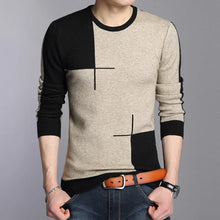 Load image into Gallery viewer, Men Casual Pullover Sweater Fashion O Neck Knitwear Long Sleeve Male Pullovers
