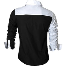 Load image into Gallery viewer, Men Casual Long Sleeve Casual Male Shirts Zipper Decoration (No Pockets)
