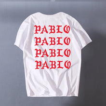 Load image into Gallery viewer, Kanye West Pablo Men I Feel Like Paul Print Short Sleeves Season 3 T-Shirt Hip Hop Rapper Tee Tops
