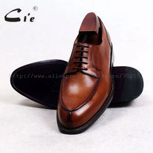 Load image into Gallery viewer, Custom Handmade Genuine Calf Leather Outsole Breathable Lacing Men&#39;s Derby shoe
