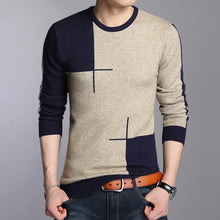 Load image into Gallery viewer, Men Casual Pullover Sweater Fashion O Neck Knitwear Long Sleeve Male Pullovers
