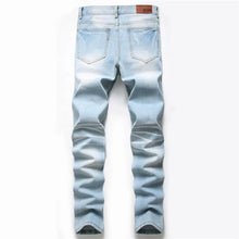 Load image into Gallery viewer, Fashion Retro Hole Jeans Men Cotton Denim Trouser Male Plus Size High Quality Jeans
