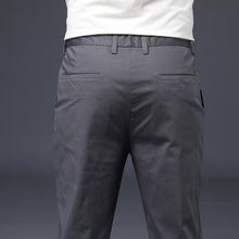 Load image into Gallery viewer, Mens Cotton Casual  Stretch long Straight High Quality 4 color Plus size pant suit  42 44 46
