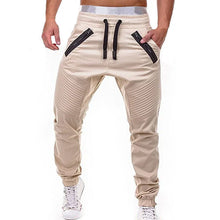 Load image into Gallery viewer, New Leisure Cotton Mens Joggers Casual Sweatpants Workout Slim Fit Trousers
