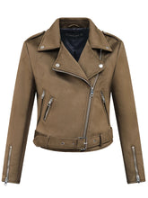 Load image into Gallery viewer, 2023 Women Thick Fake Suede Faux Leather Jackets
