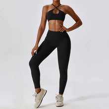 Load image into Gallery viewer, Sexy Yoga Tracksuit Seamless Sport Suit Running Workout Sportswear Gym Clothing Leggings Bra Fitness Suits 2 Pieces
