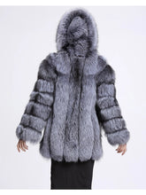 Load image into Gallery viewer, Faux Fur Winter Women Fashion Thick Warm Faux Fur Jackets With Hooded Women Outerwear
