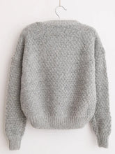 Load image into Gallery viewer, Women Sweaters Warm Pullover Crewneck Mohair Pullover Twist Knitted Sweaters Christmas
