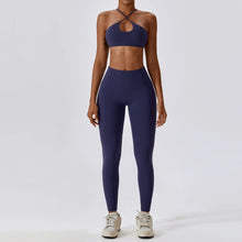 Load image into Gallery viewer, Sexy Yoga Tracksuit Seamless Sport Suit Running Workout Sportswear Gym Clothing Leggings Bra Fitness Suits 2 Pieces
