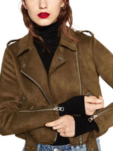 Load image into Gallery viewer, 2023 Women Thick Fake Suede Faux Leather Jackets
